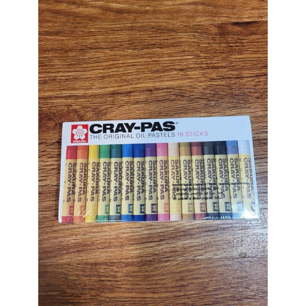 Sakura Cray-pas The Original Oil Pastels‎ 16 Sticks #51520 New/sealed